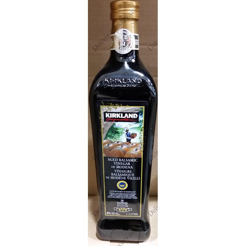 Kirkland Signature Organic Balsamic Vinegar of Modena, 1 L