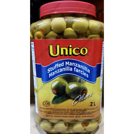 Unico Peluche Olives Manzanilla 2 L