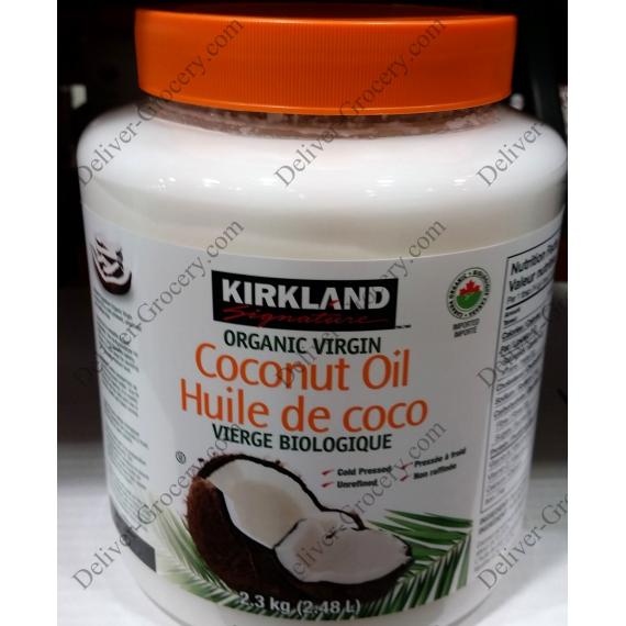 Kirkland Signature Organic Virgin Coconut Oil, 2.3 kg DeliverGrocery
