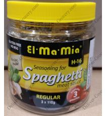 El Ma Mia Assaisonnement pour les Spaghetti Sauce à la Viande, 3 x 110 g