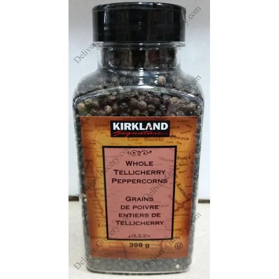 Kirkland Signature Entiers les grains de Poivre Tellicherry, 399 g