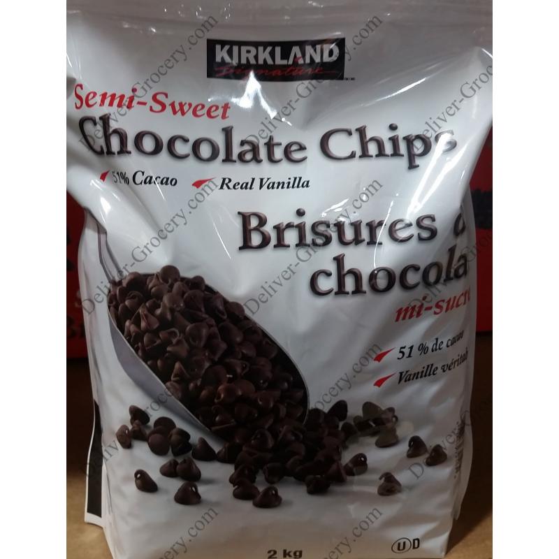 Kirkland Signature Chocolate Chips, 2 kg DeliverGrocery Online (DG