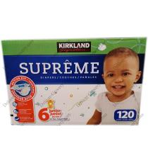 Kirkland Signature Supreme Diapers 120 x