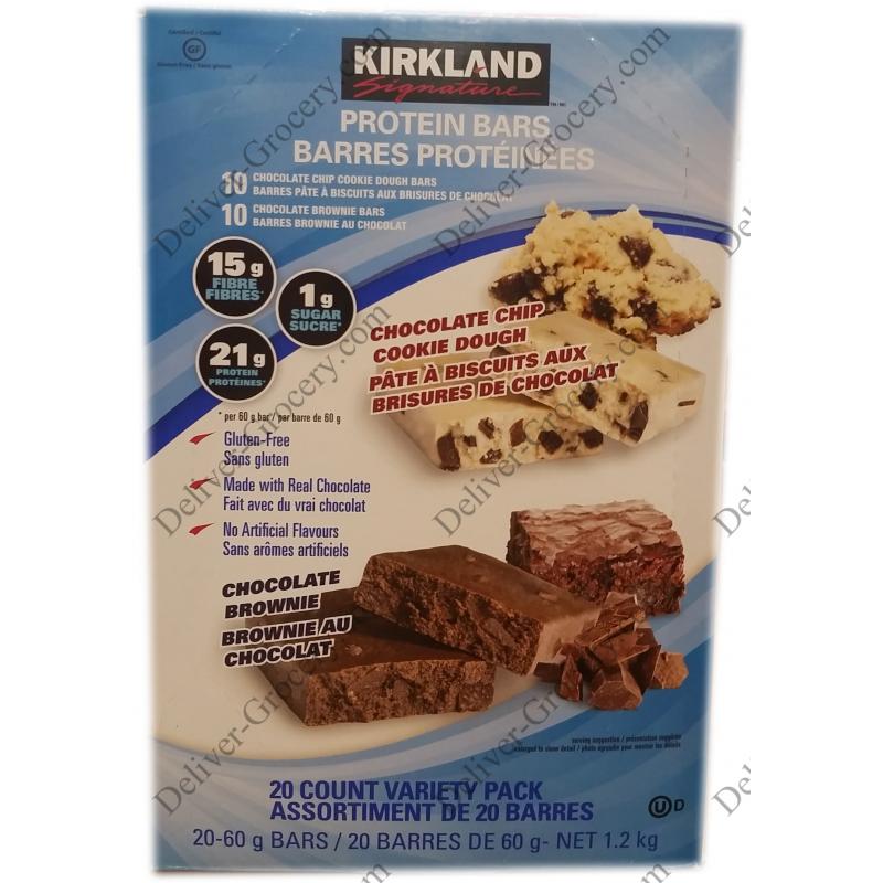 Kirkland Signature Protein Bars, 20 x 60 g DeliverGrocery Online (DG