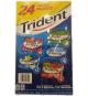 Trident - Gomme sans sucre saveurs variées Paquet of 24