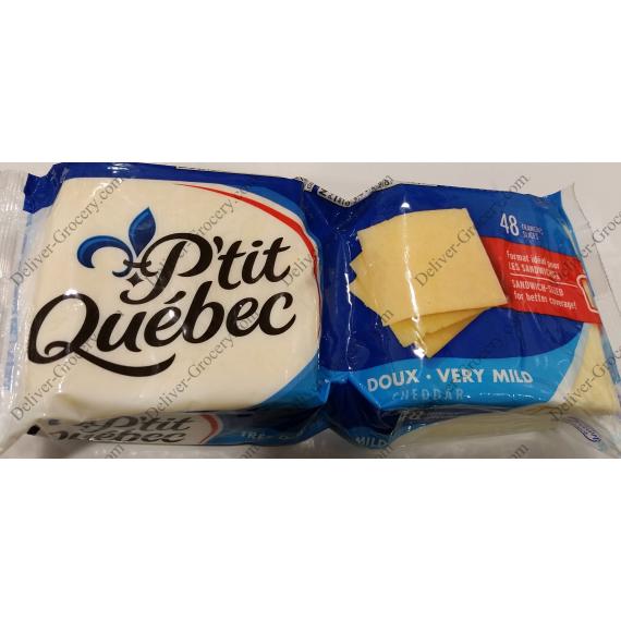 PETIT QUEBEC Sliced Cheddar Cheese, 1 kg