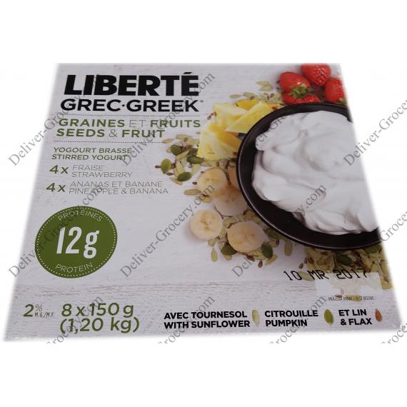 LIBERTE Greek Seeds & Fruits, 8 x 150 g