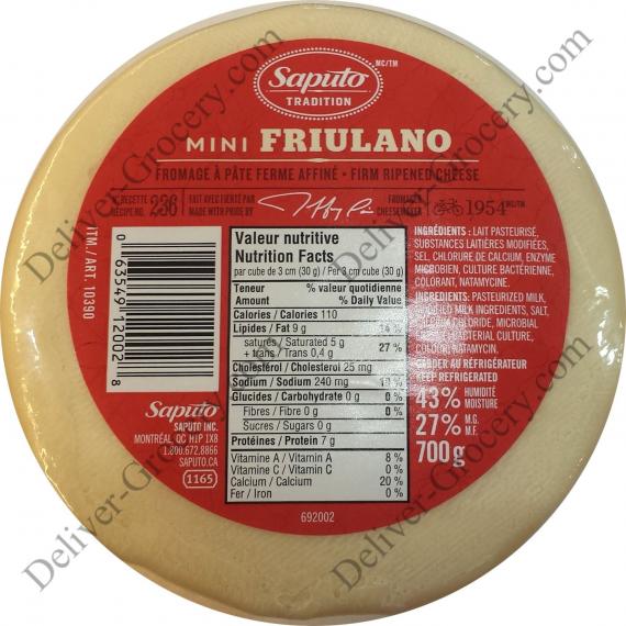 Saputo Mini Friulano Cheese, 700 g