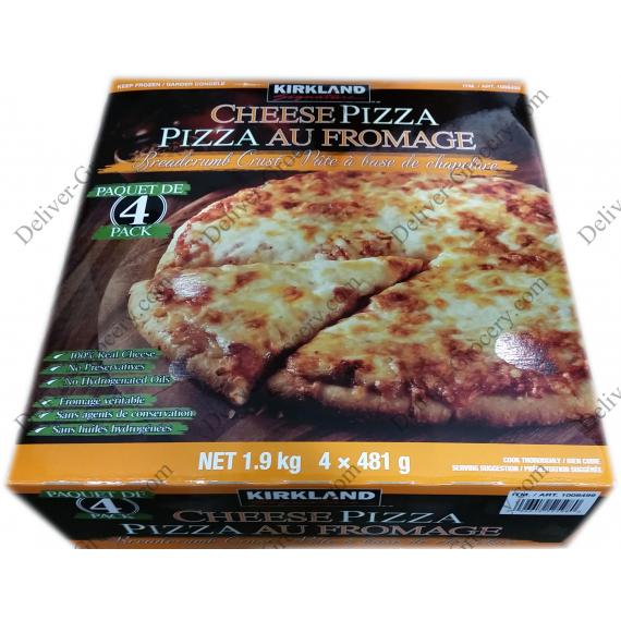 Kirkland Signature Cheese Pizza, 4 x 481 g DeliverGrocery Online (DG