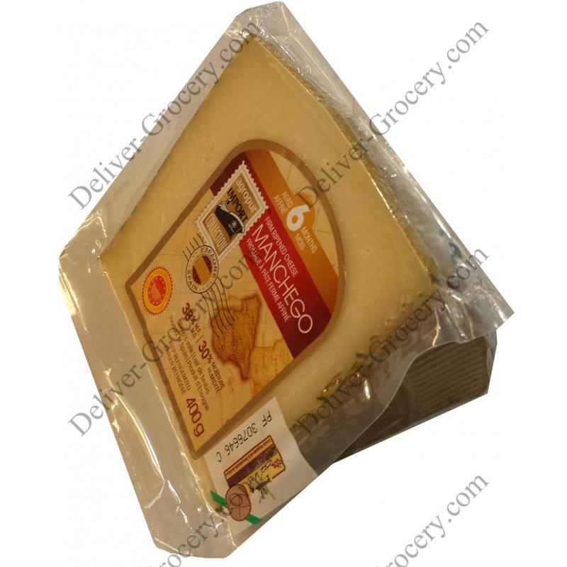 Agropur Manchego Aged 6 Month Cheese, 400 gr DeliverGrocery Online