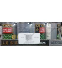 Le Sieur Tender Peas, 12 x 398 ml