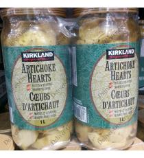 Kirkland Signature - Cœurs d’artichauts dans l’huile 2 x 1 L