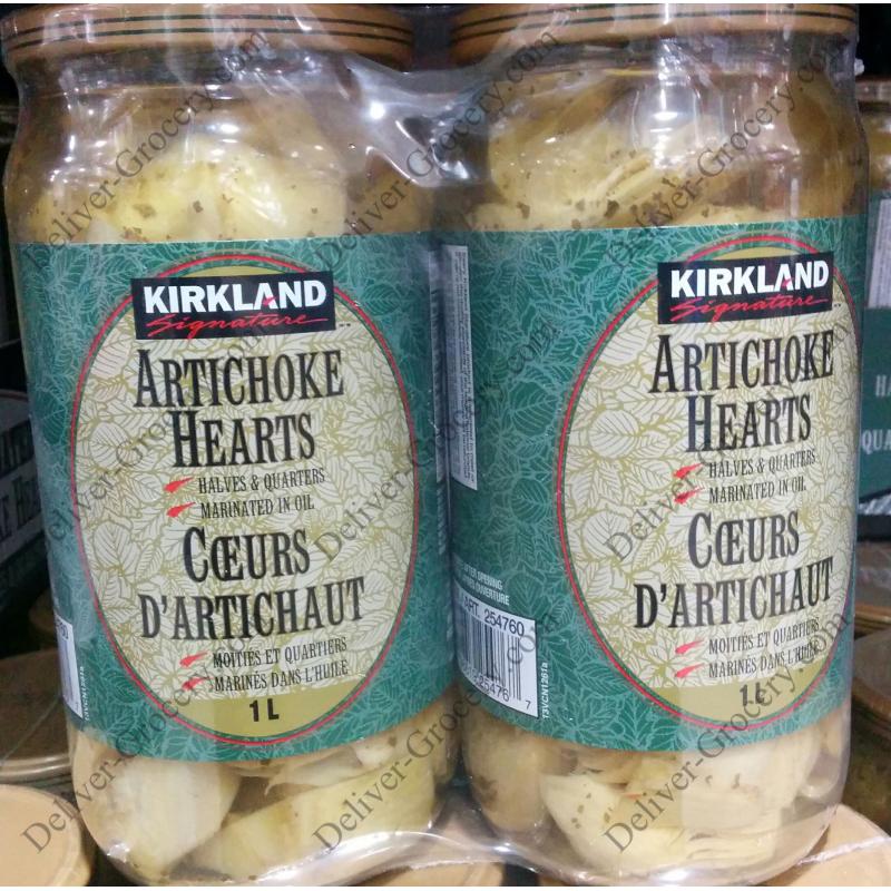 Kirkland Signature Artichoke Hearts, 2 x 1 L DeliverGrocery Online