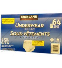 Kirkland Signature Underwear For Men, 64 counts