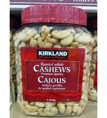 Kirkland Signature Roasted Whole Cashews, , 1.13 kg