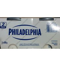PHILADELPHIA Light Creme Cheese, 2 x 500 g