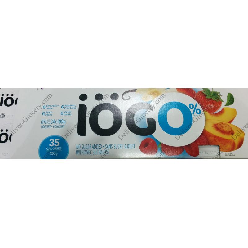 IOGO Yogurt 0, 24 x 100 ml DeliverGrocery Online (DG), 93542793