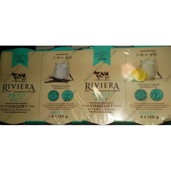RIVIERA Set-Style Yogurt 3.2%, 12 x 120 g
