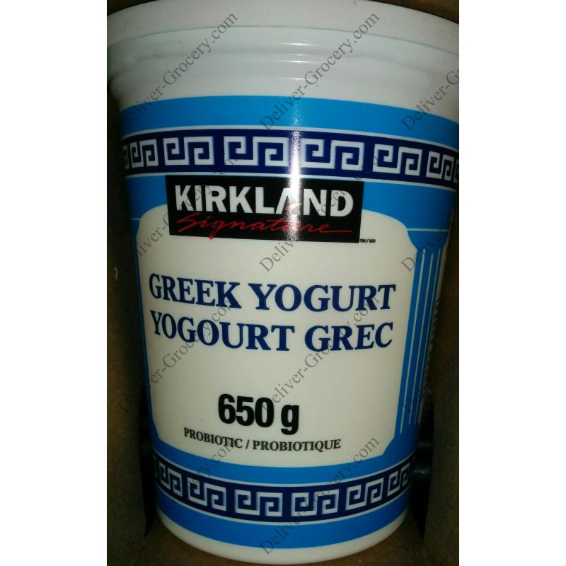Kirkland Signature Greek Yogurt, 3 x 650 g - Deliver-Grocery