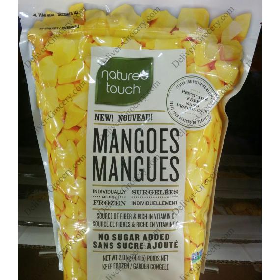 Natures Touch Frozen Mangoes, 2 kg