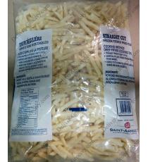 SAINT-ARNEAULT Straight Cut Frozen French Fried Potatoes, 4 kg