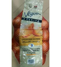 Vegco Yellow Onions, 4.54 kg