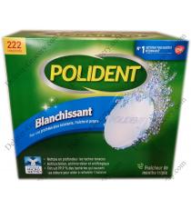 POLIDENT Whitening Daily Cleanser, 222 Tablets