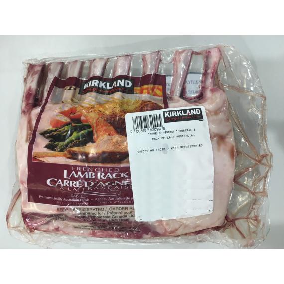 Kirkland Signature, Australian Rack of Lamb, 750 gr (+/- 50 gr)