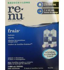 re-nu Fresh Multi-Purpose Solution, 2 x 480 ml 60 ml