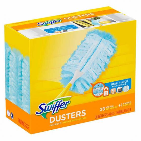 Swiffer Dusters avec 28 recharges Kit de dépoussiérage