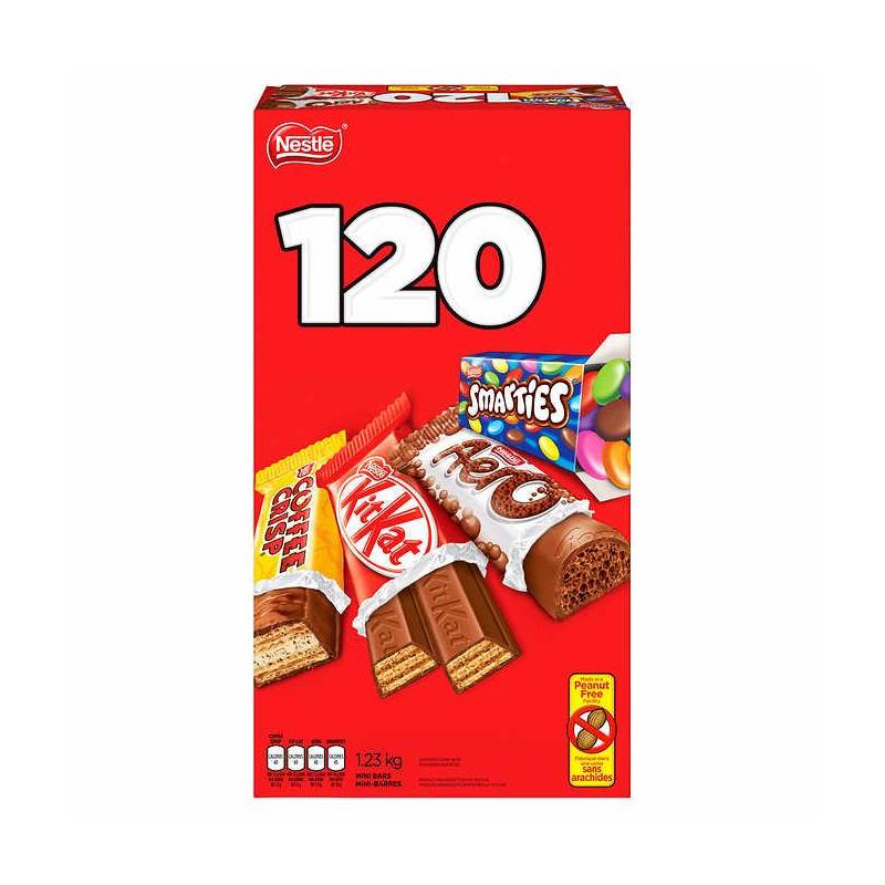 Nestlé, Mini Chocolate Bar Assortment, Pack of 120 DeliverGrocery