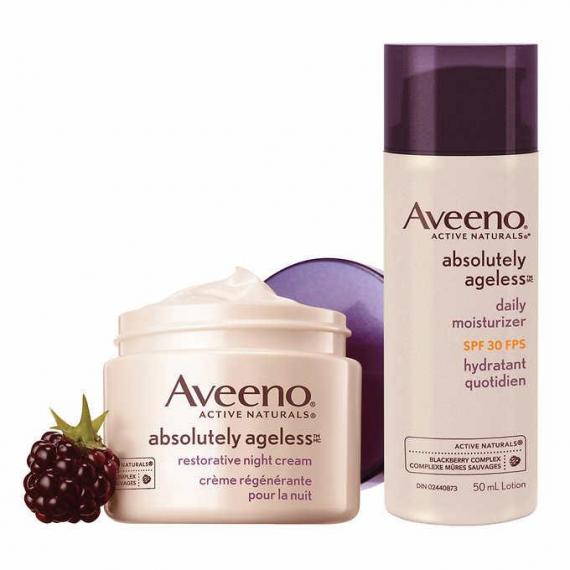 Aveeno Crème Jour et Nuit Sans Âge