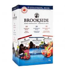 Chocolat noir Brookside, saveurs variées, 40 × 20 g (0,70 oz)