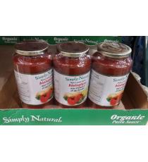 Simply Natural Organic Pasta Sauce 3 × 880 ml