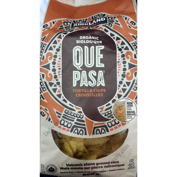 Kirkland Signature Que Pasa Tortilla Chips 908 g DeliverGrocery