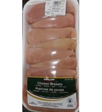 Poitrine de poulet, Désossée sans peau, Halal, Refroidi A l'Air - 2.25 kg (+/- 50 g)