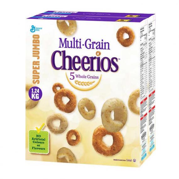 Cheerios MultiGrain Jumbo Twin Pack 1.24 kg DeliverGrocery Online