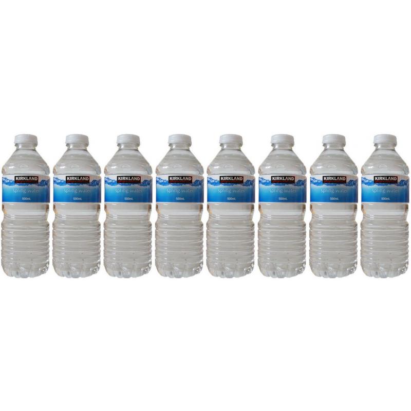 Kirkland Signature Natural Spring Water 8 x 500 ml DeliverGrocery