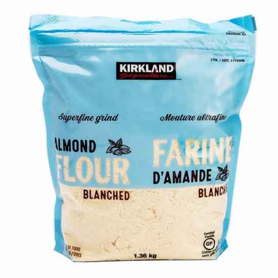 Kirkland Signature Superfine Farine d'amande , affinée, blanchie, 1,36 kg