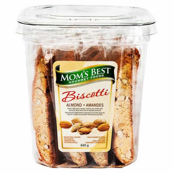 Mom’s Best Gourmet Foods, Almond Biscotti, 840 g