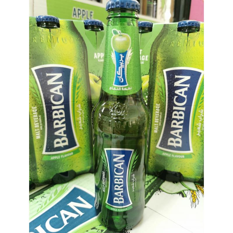 Barbican Nonalcoholic Malt Beverage, Apple Flavour, 6*330 ml Deliver