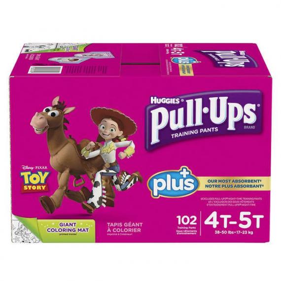 Huggies Pull-Ups Plus Training Pants 4T - 5T Girl Pack of 102 -  Deliver-Grocery Online (DG), 9354-2793 Québec Inc.