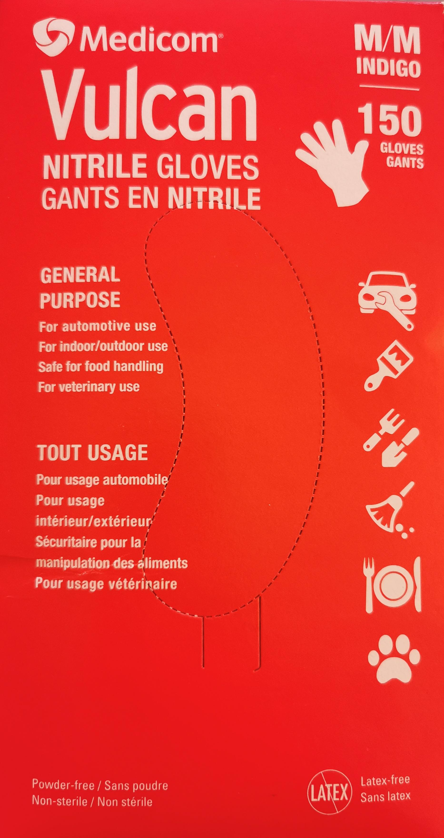 gants nitrile vulcan
