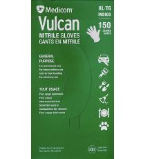 Medicom Vulcan Gants en nitrile à usage général, XLarge, paquet de 150