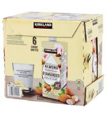 Kirkland Signature - Boisson d’amandes Biologique, Vanille, 6 × 946 ml