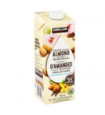 Kirkland Signature - Boisson d’amandes Biologique, Vanille, 6 × 946 ml