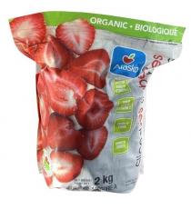 Alasko Organic Strawberries Slices 2 kg