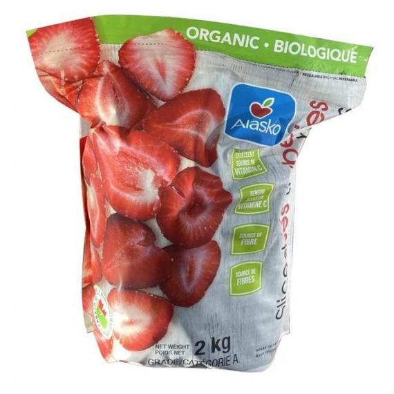 Alasko Fraises Tranche﻿es 2 kg