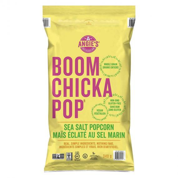 Angie’s Boom Chicka Pop Sea Salt Popcorn, 340 g - Deliver-Grocery