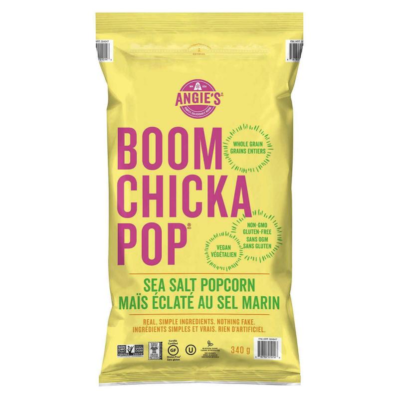 Angie’s Boom Chicka Pop Sea Salt Popcorn, 340 g DeliverGrocery